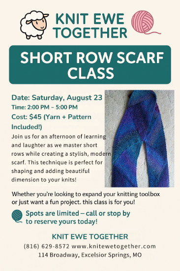 Picture of Short Row Scarf