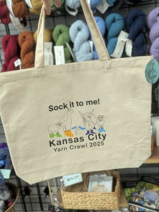 Picture of Vintage Kansas City Yarn Crawl (KCYC) Merch